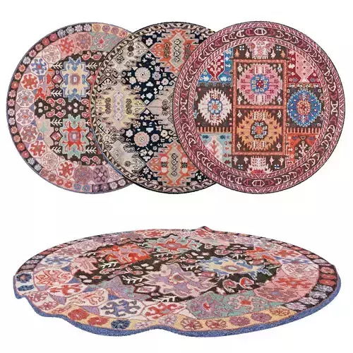 Rugs No 238 Low-poly 3D model