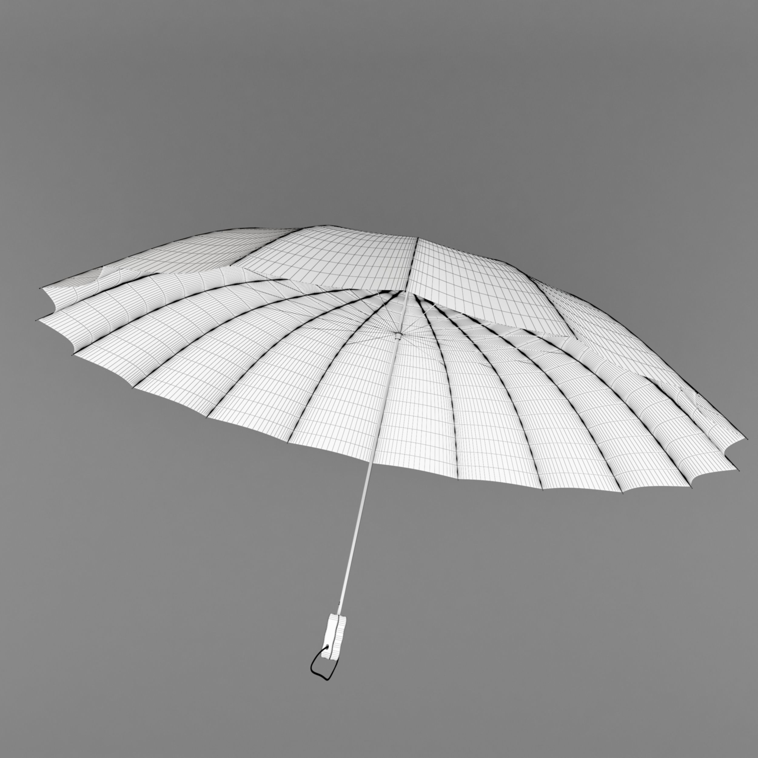 umbrella 3D model_2