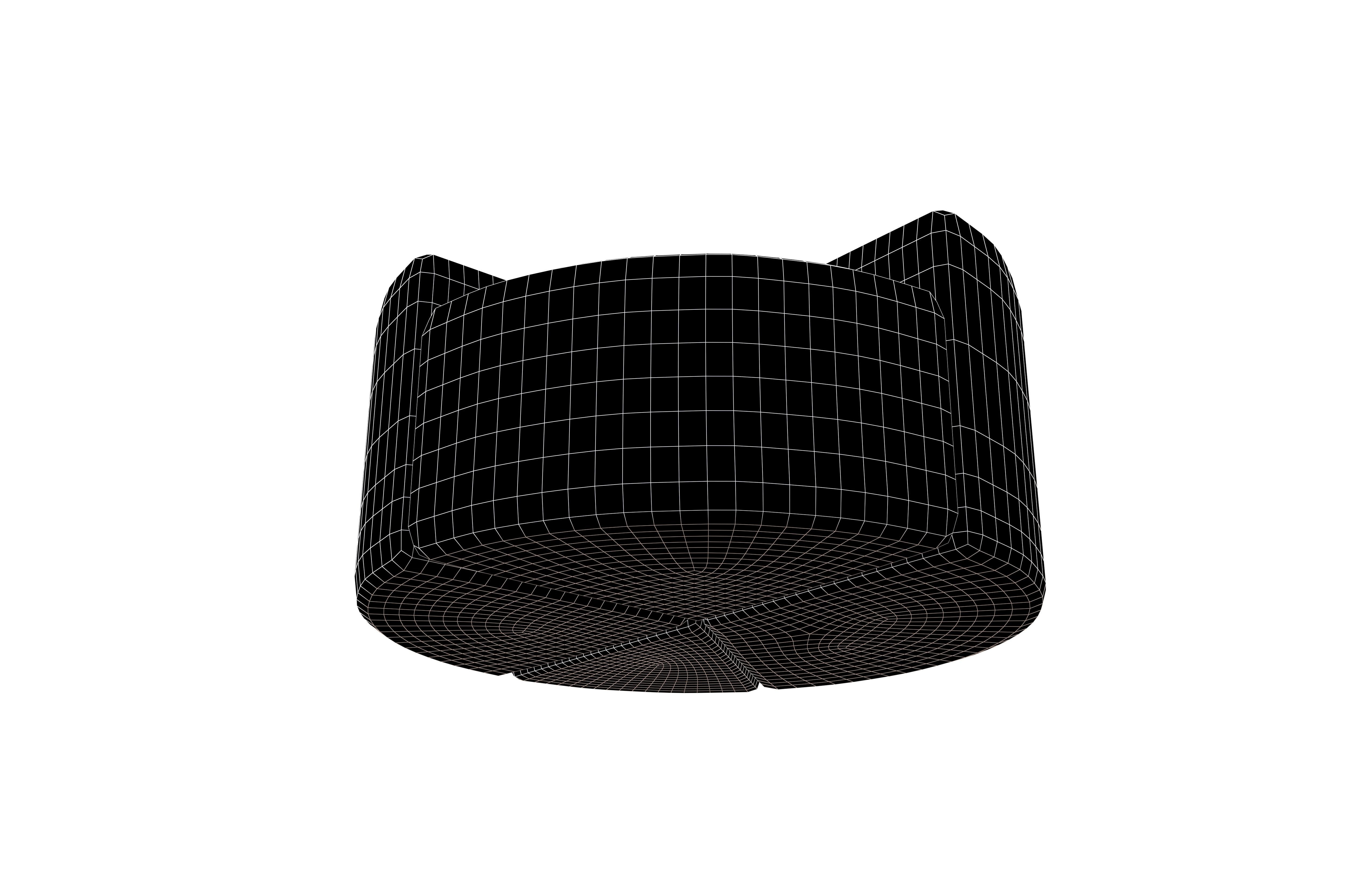 Pie Graph v4 001 Low-poly 3D model_6