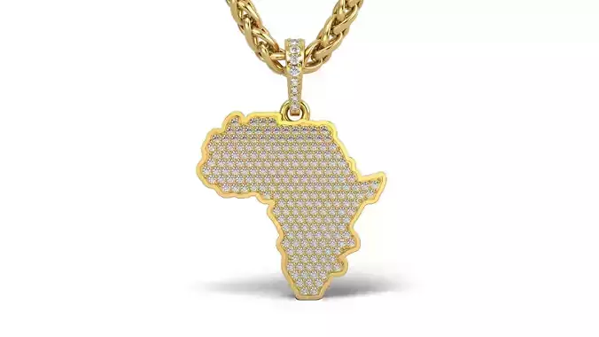 Africa pendant