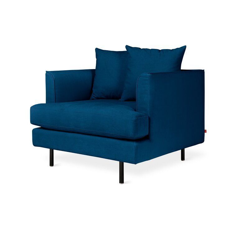 Margot Tub Barrel Sofa Chair 3D model_1