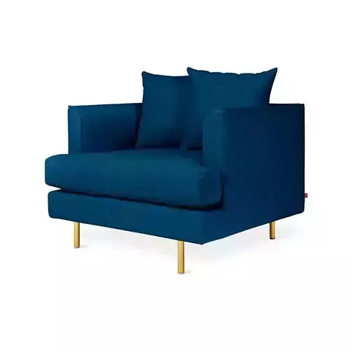 Margot Tub Barrel Sofa Chair 3D model