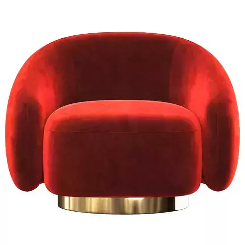 Swivel Chair Brice 3D model