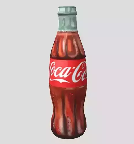3D Coca Cola Stylized