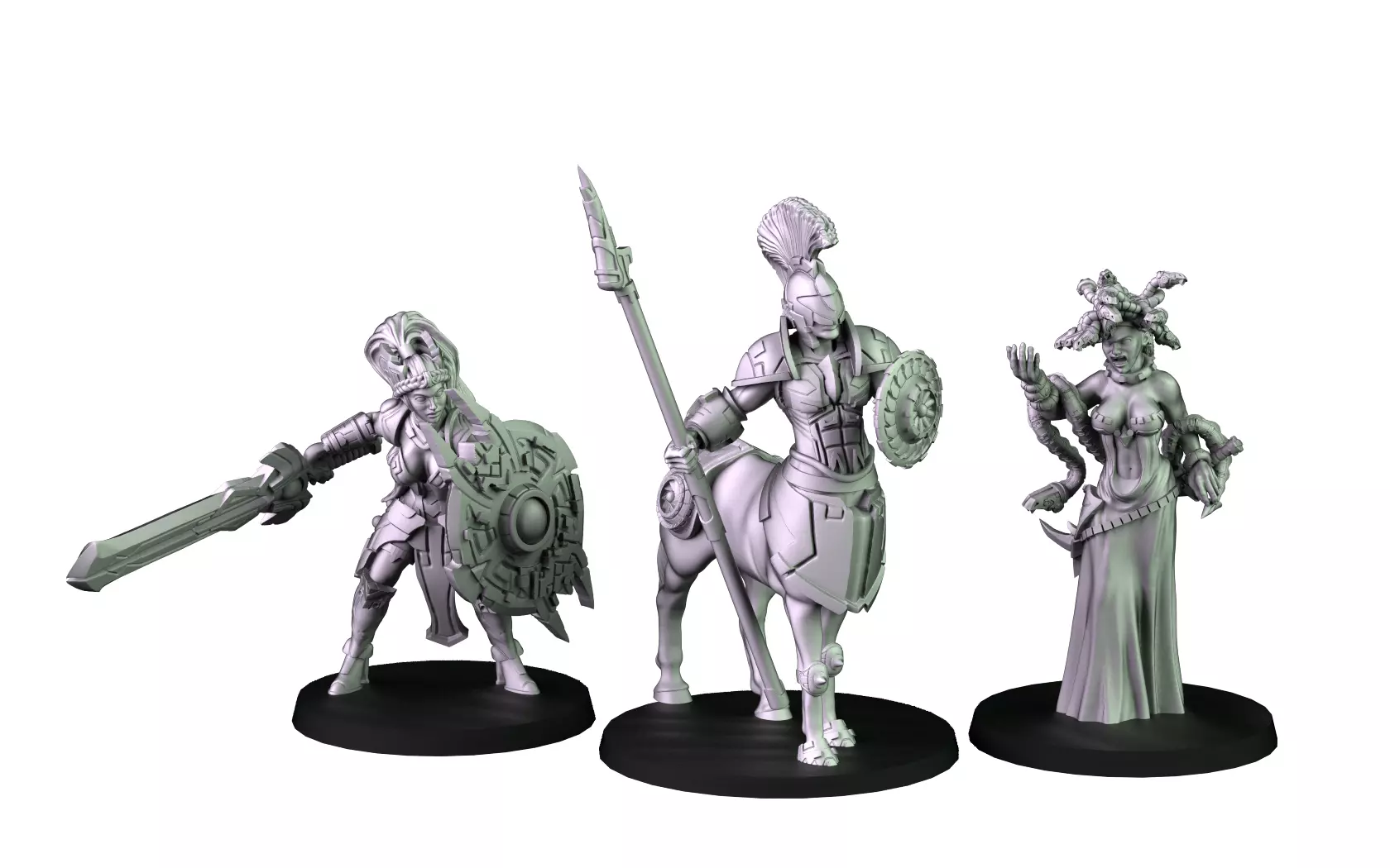 Sci-fi greek Second 3D print model