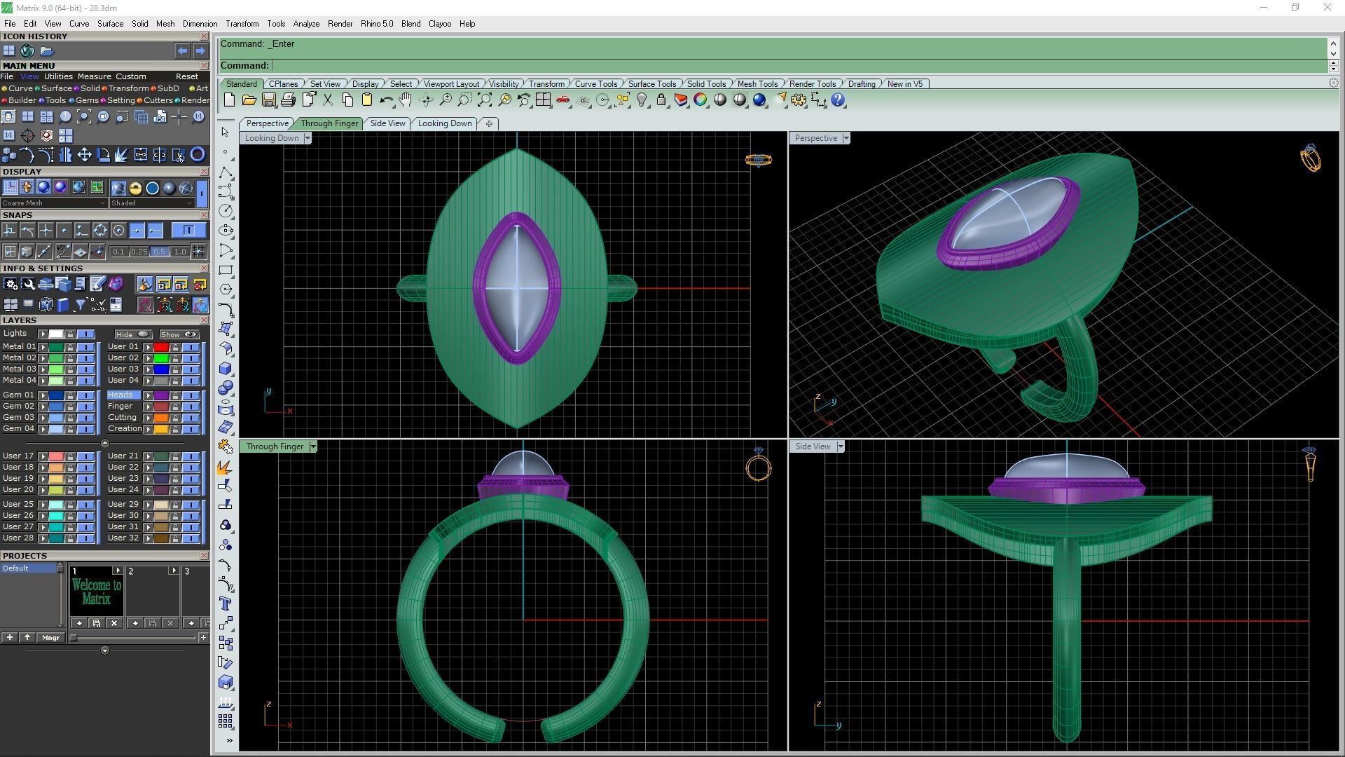 3d-model men ring 3D print model_16