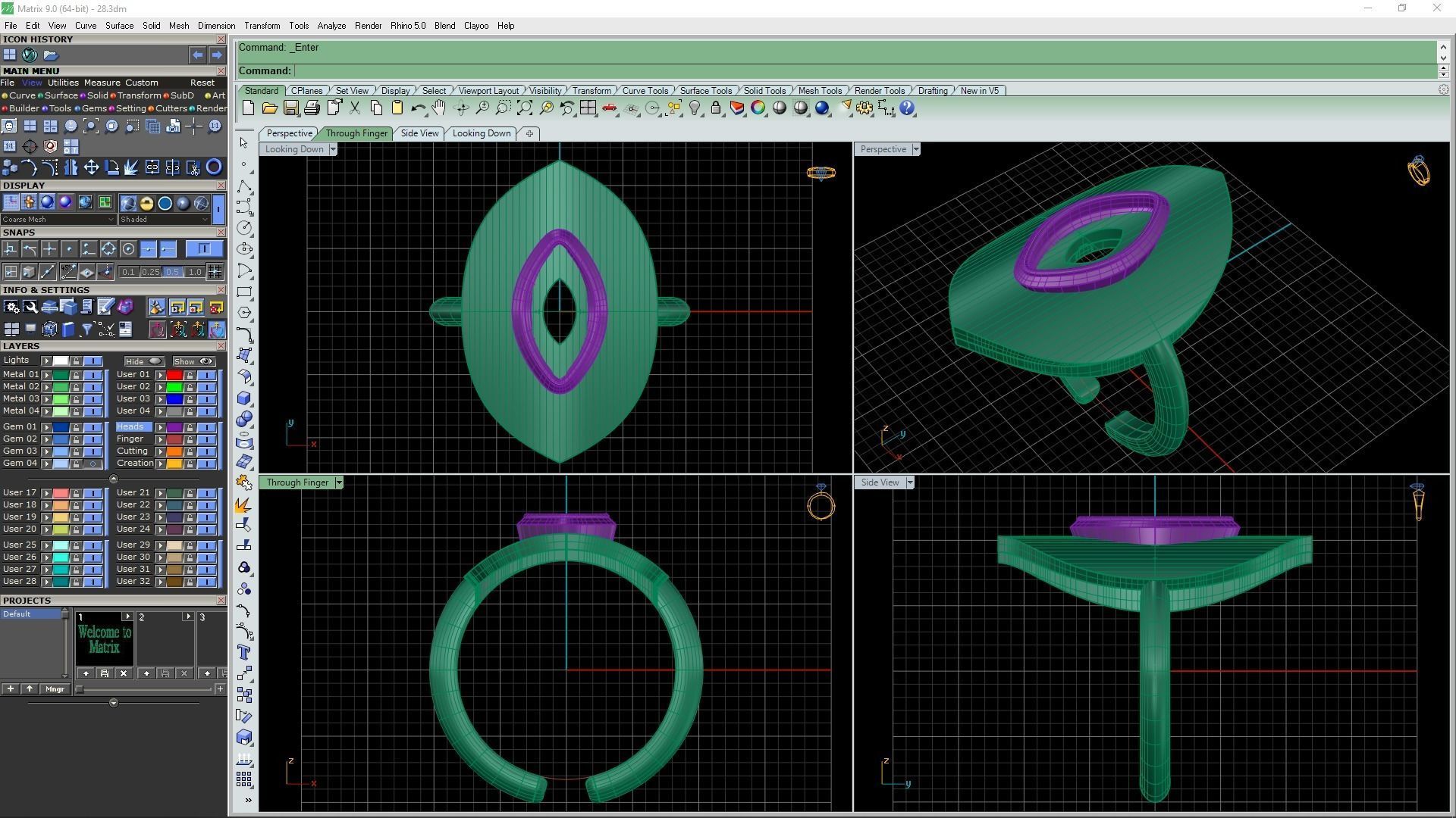 3d-model men ring 3D print model_15