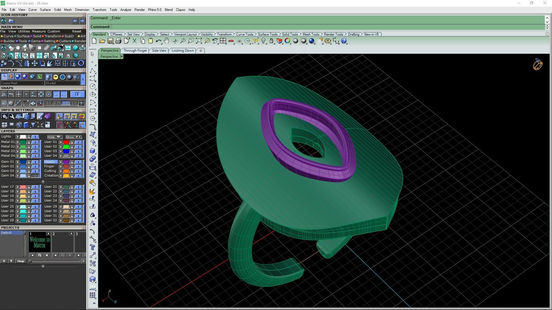 3d-model men ring 3D print model_18