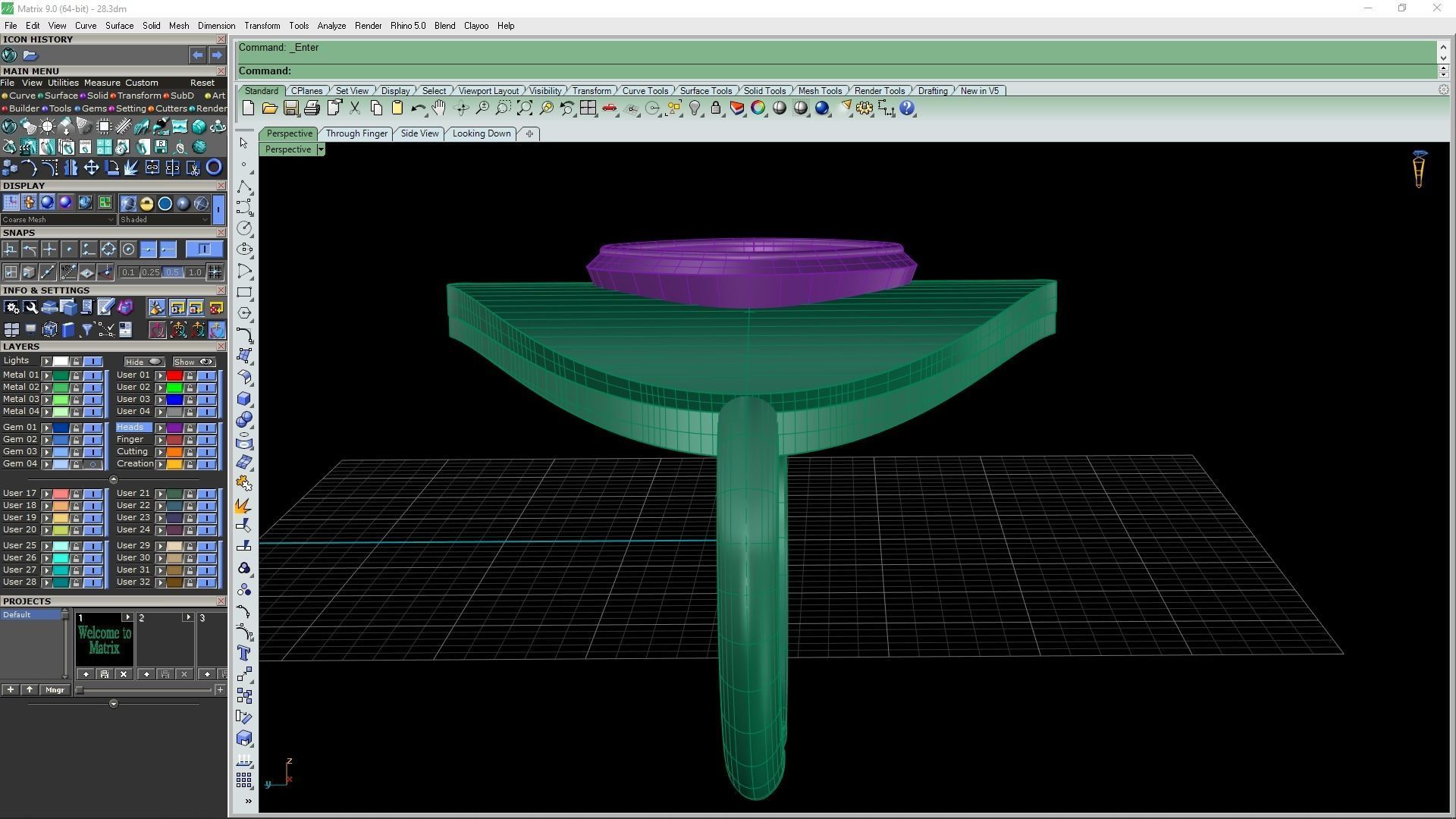 3d-model men ring 3D print model_12