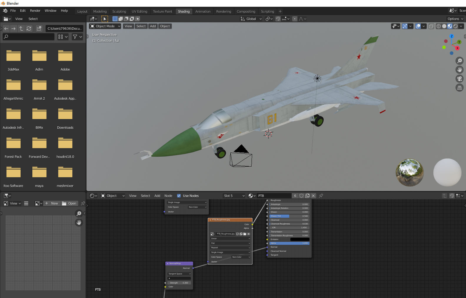 Sukhoi T6-1 Su-24 Prototype Low-poly 3D model_11
