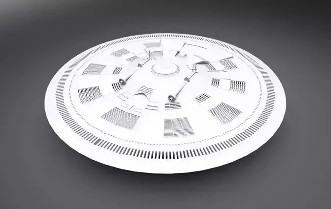 The Thing Saucer Scale model