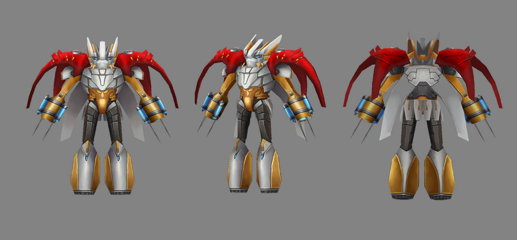 Full collection of 70 robots Low-poly 3D model_14