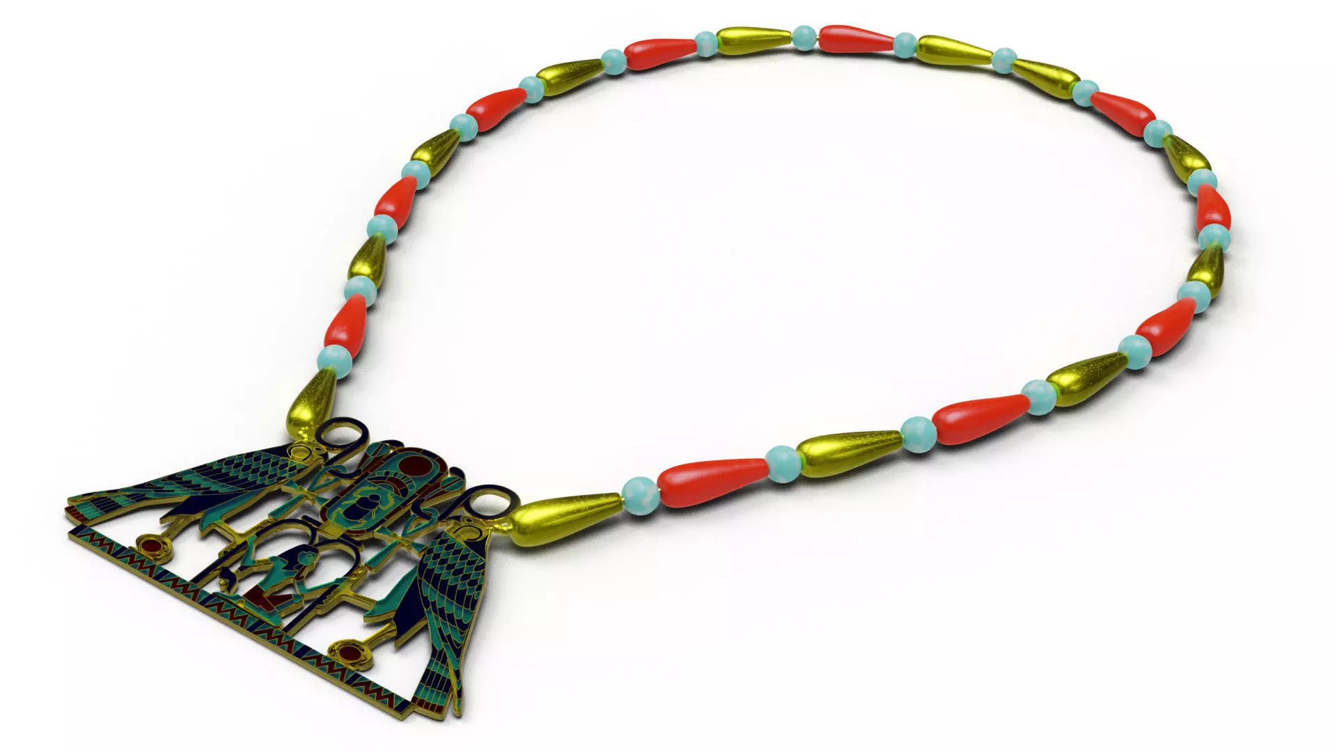 Egyptian pendant 3D model
