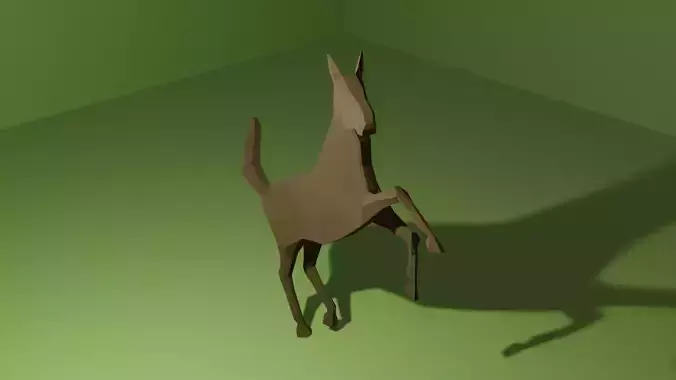 Low Poly Horse