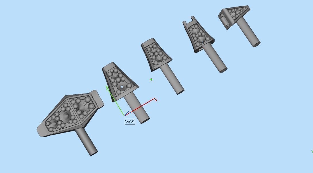 serpenti bacelet full diamod 3D model_10