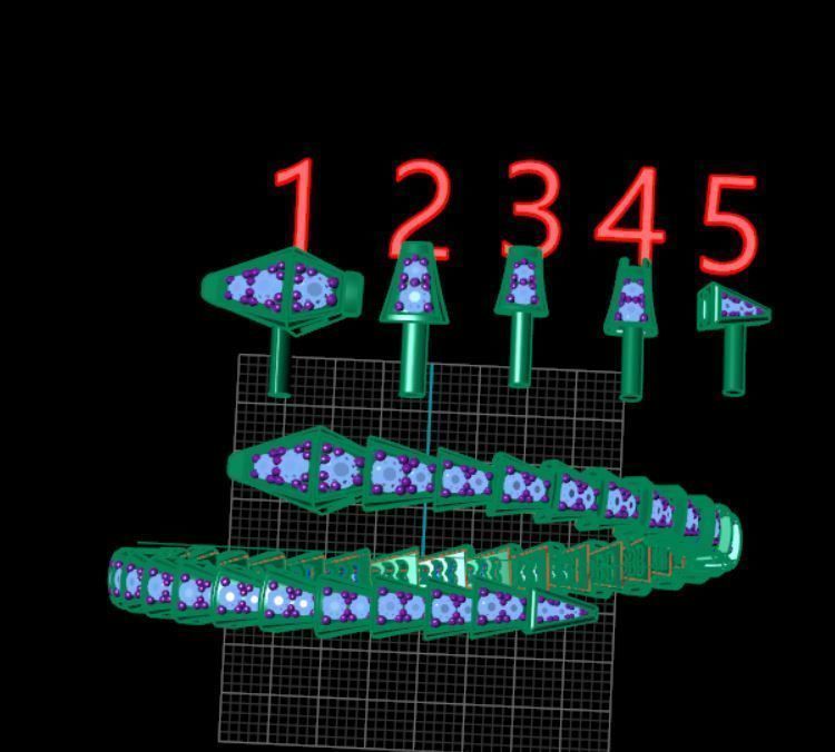 serpenti bacelet full diamod 3D model_8