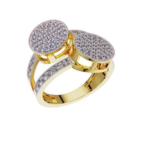 diamond ring 3D print model