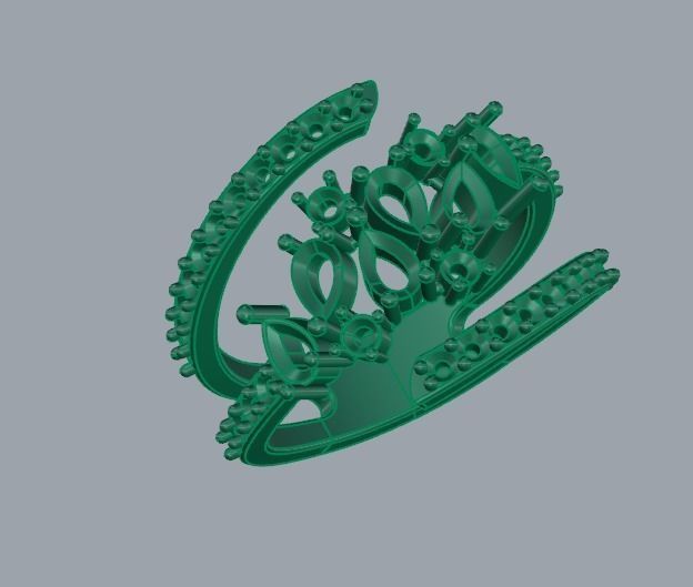 marquis ruby and diamond ring 3D print model_5