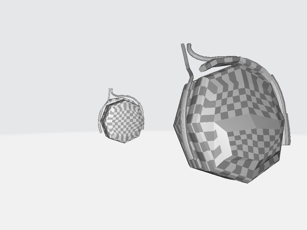 Audio Headset Low-poly 3D model_22