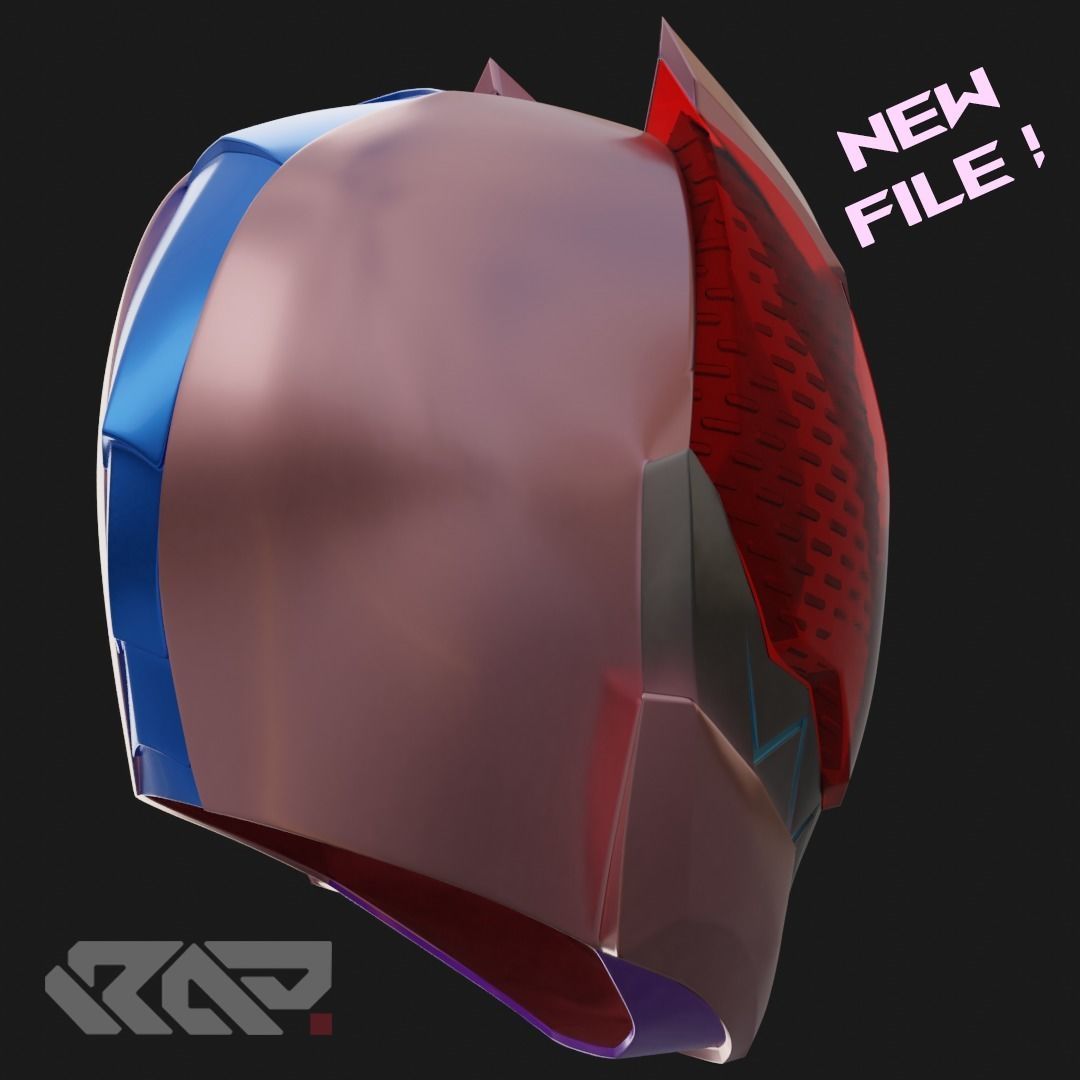 kamen rider Revice Helmet 3D print model_4
