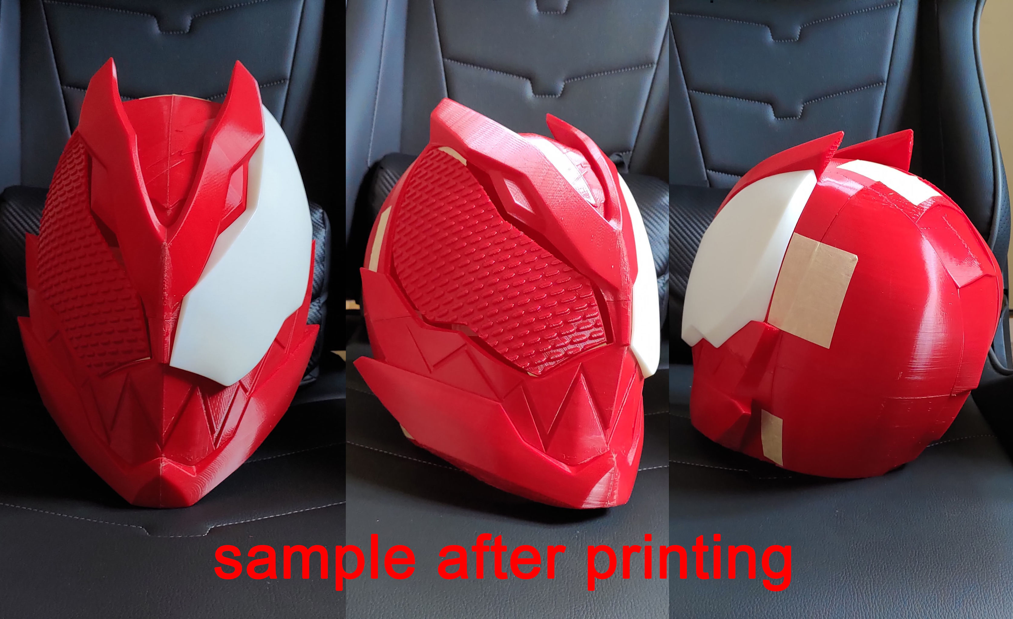 kamen rider Revice Helmet 3D print model_5