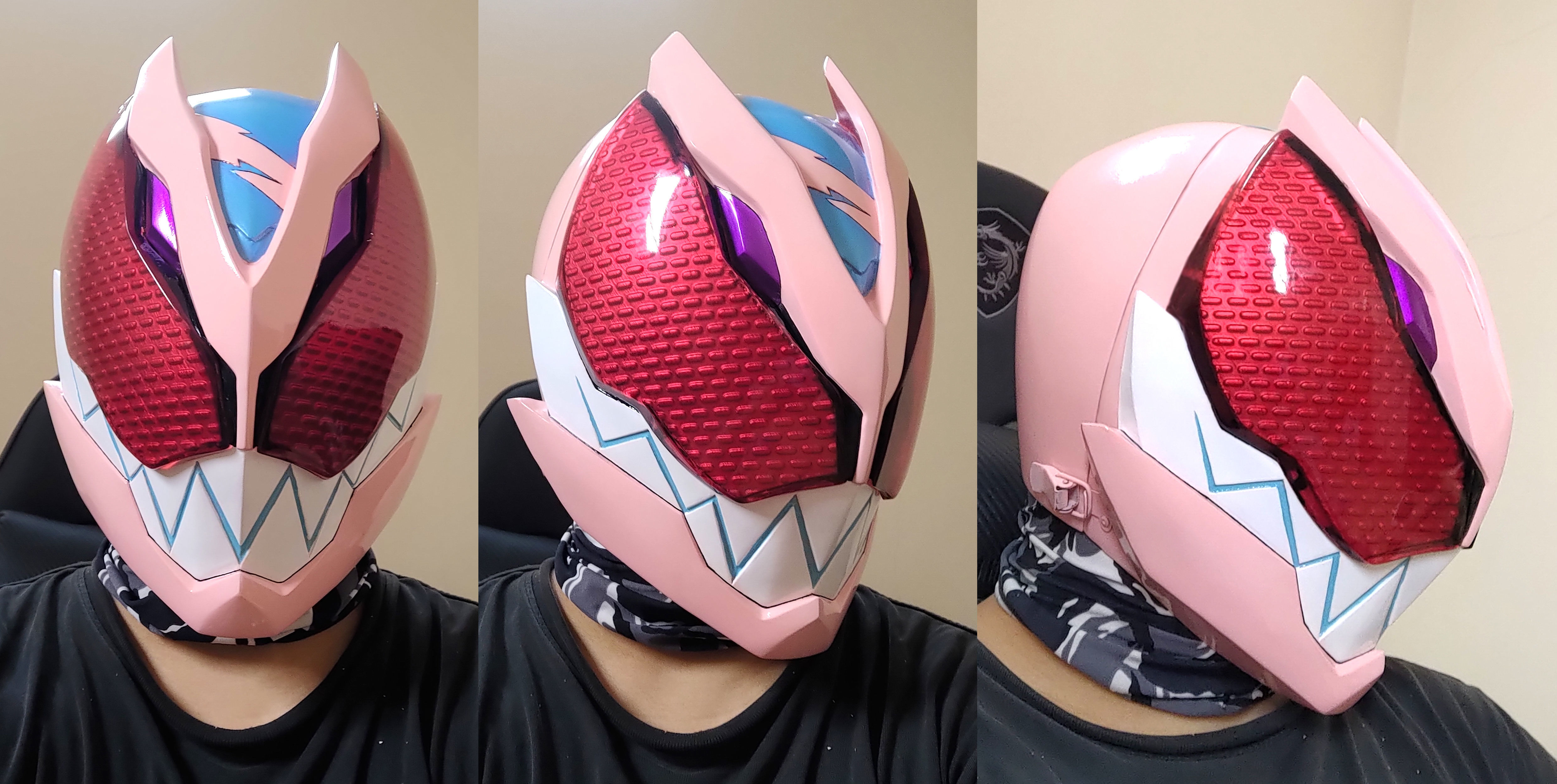 kamen rider Revice Helmet 3D print model_8