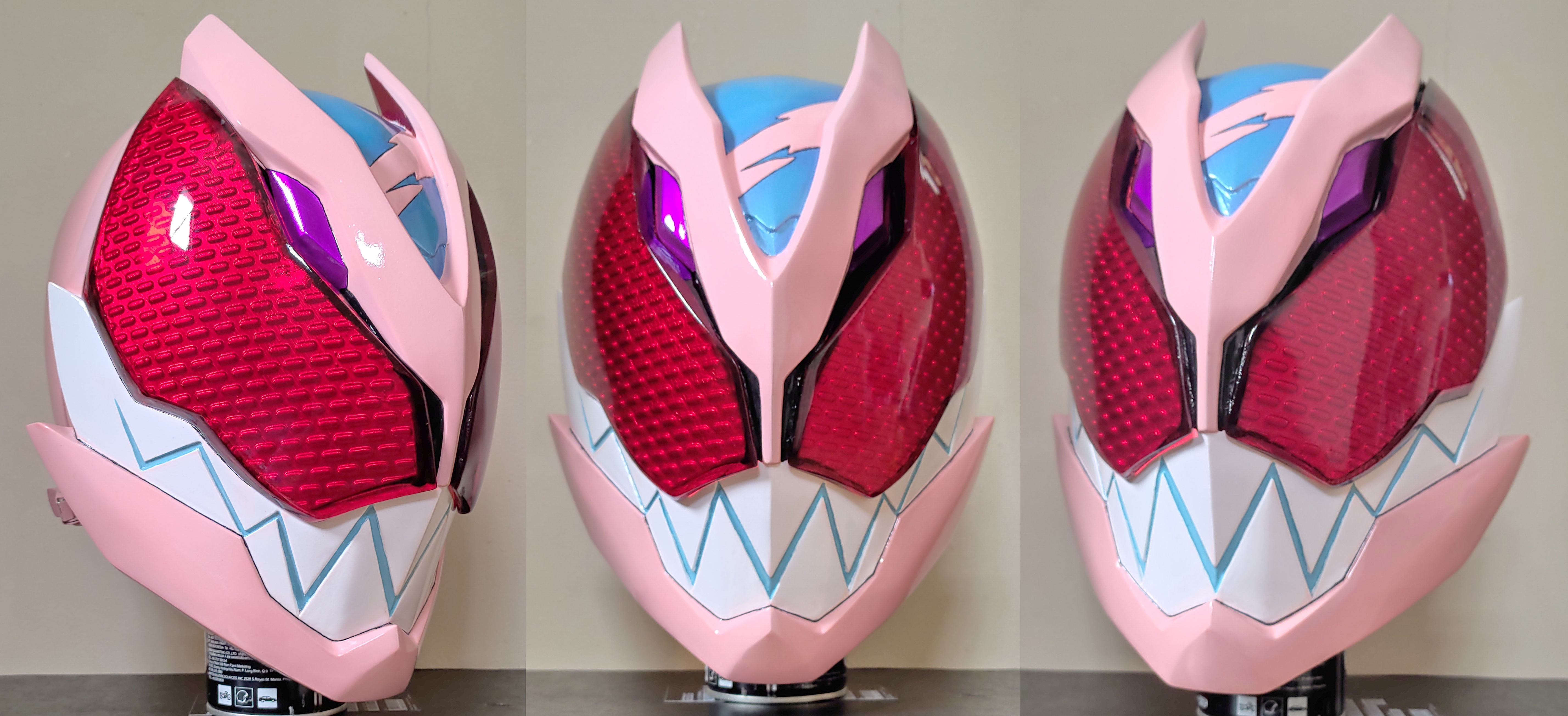 kamen rider Revice Helmet 3D print model_7
