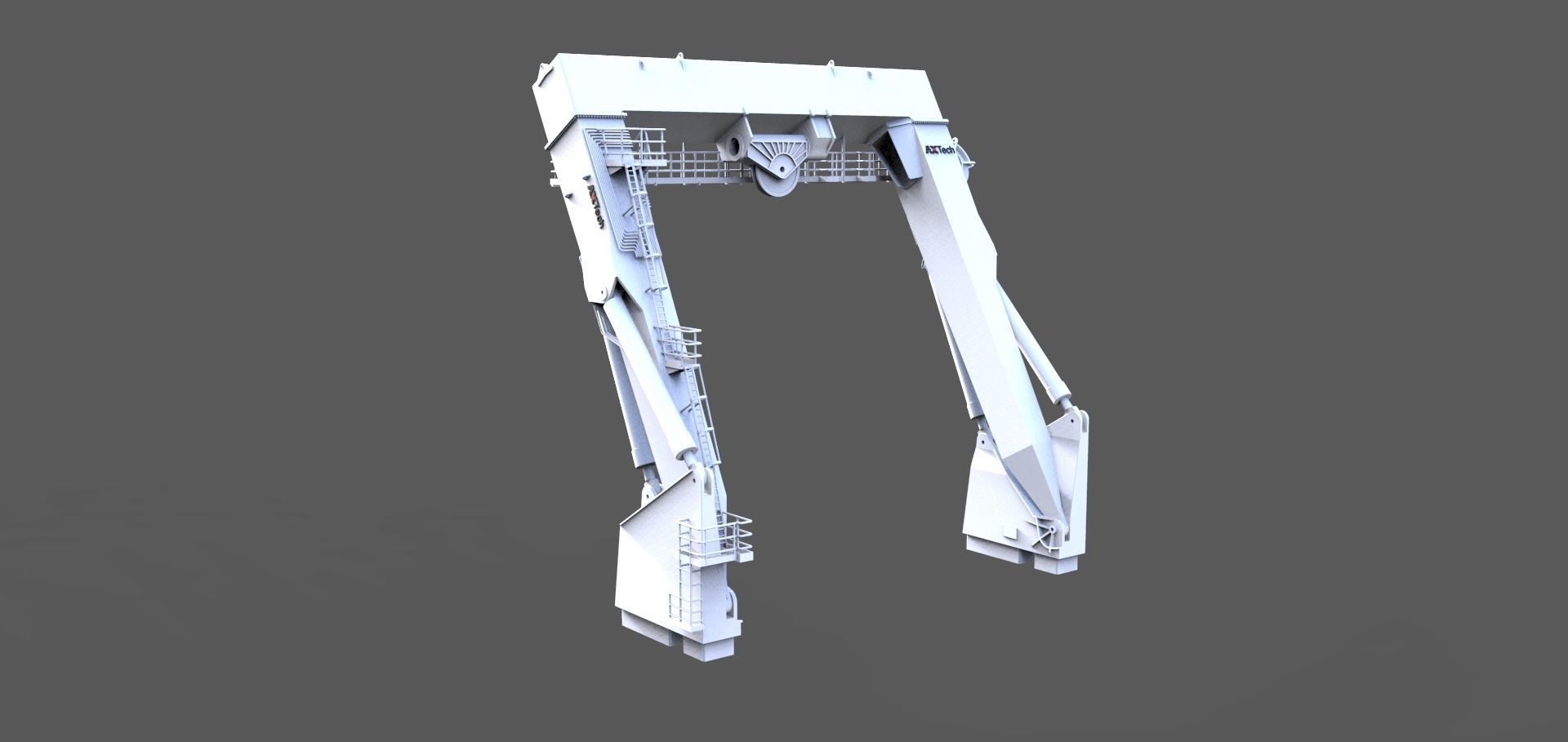 A-Frame Typ B 3D print model_3
