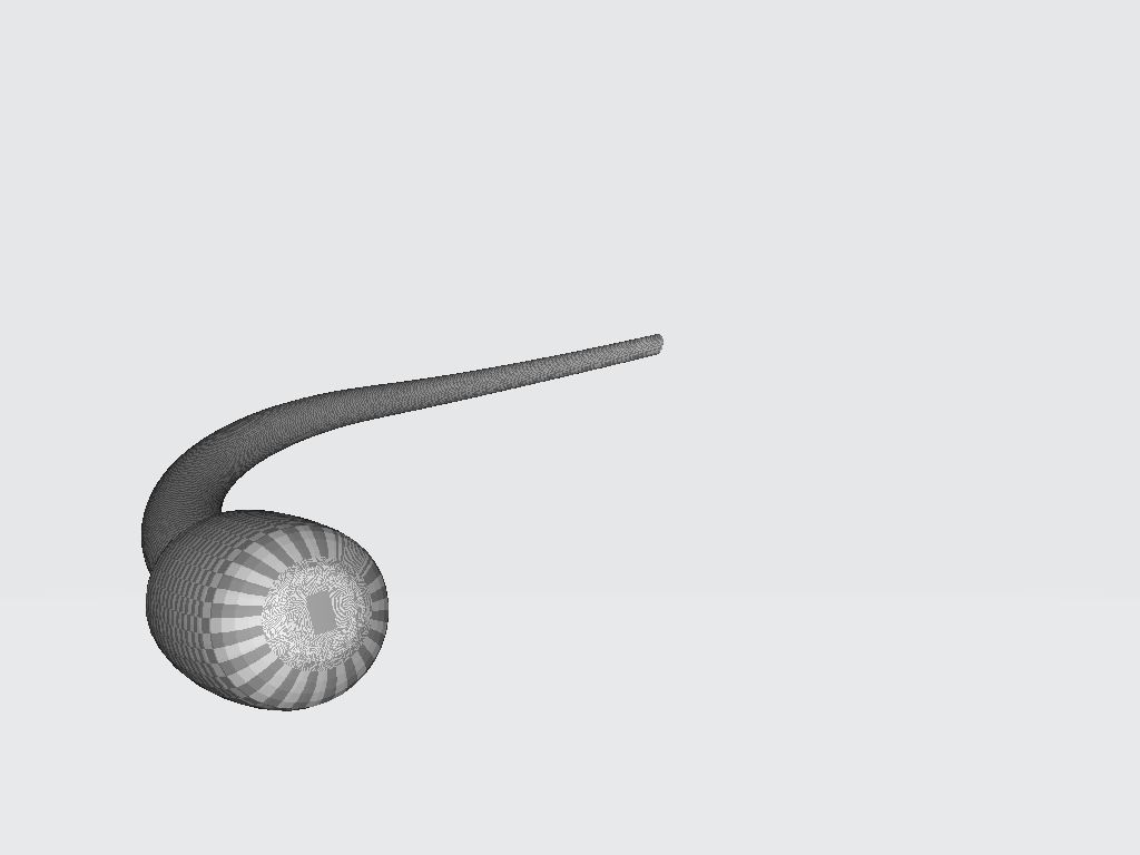 Microphone Headset Low-poly 3D model_22