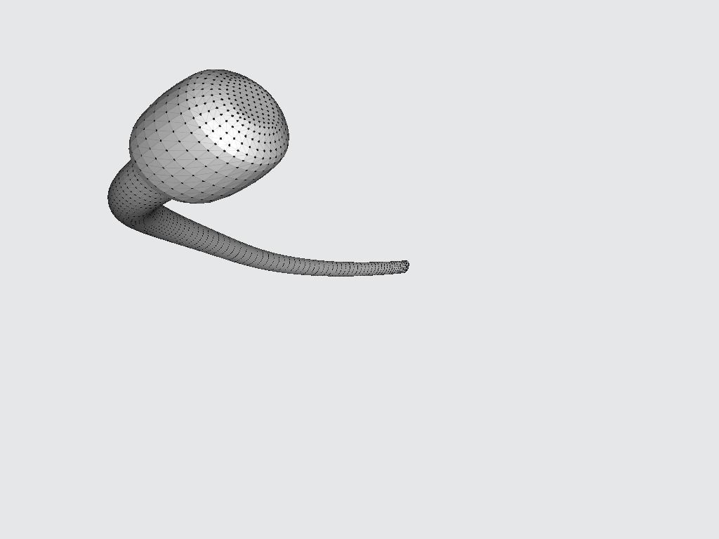 Microphone Headset Low-poly 3D model_18