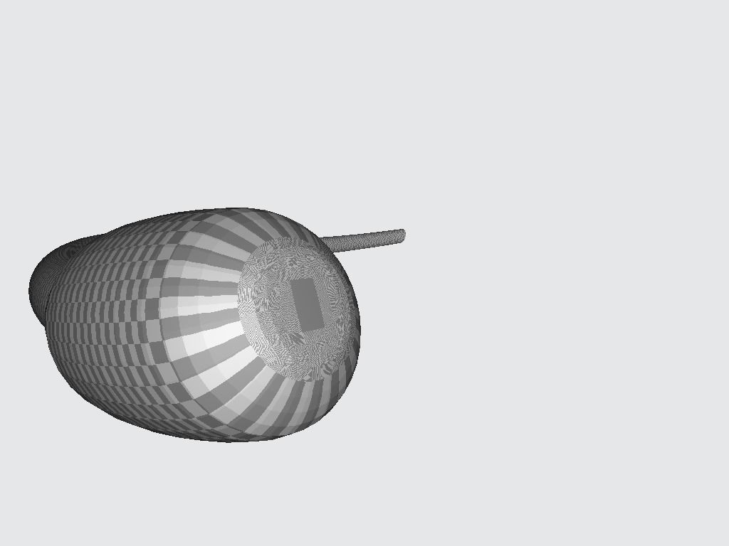 Microphone Headset Low-poly 3D model_23