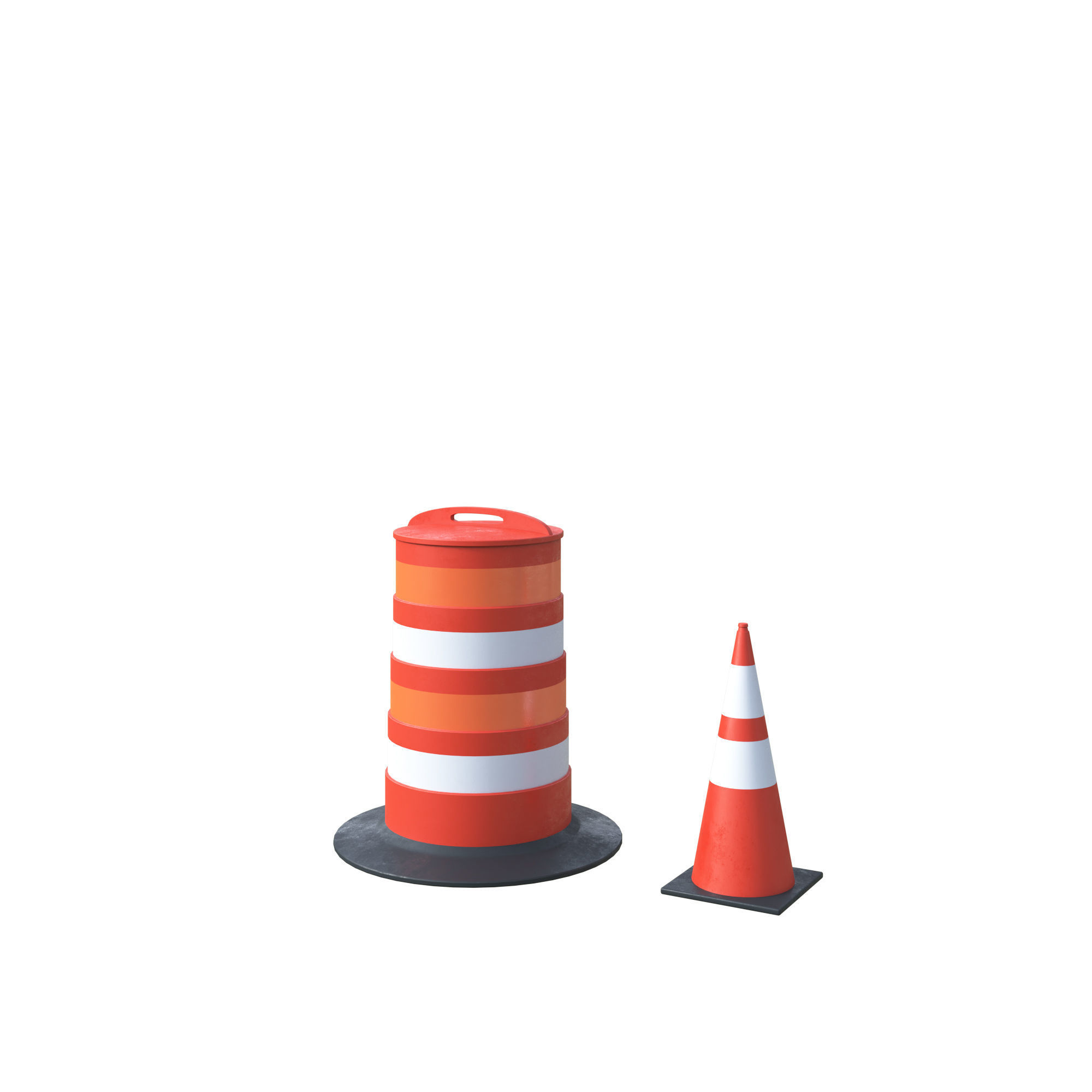 28 Unique New York City props 3D model_22