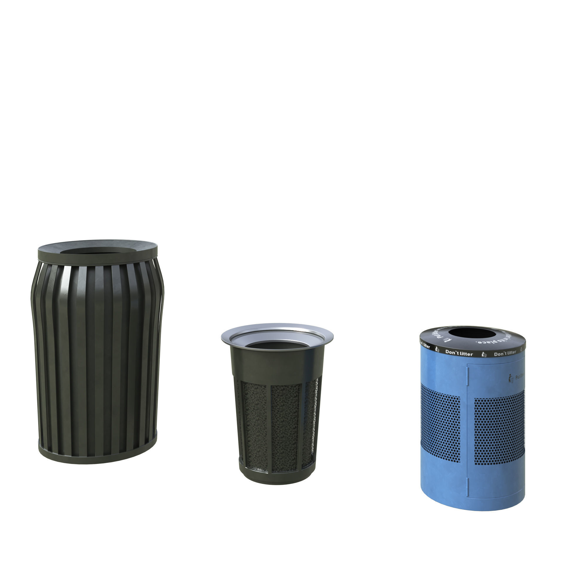 28 Unique New York City props 3D model_34