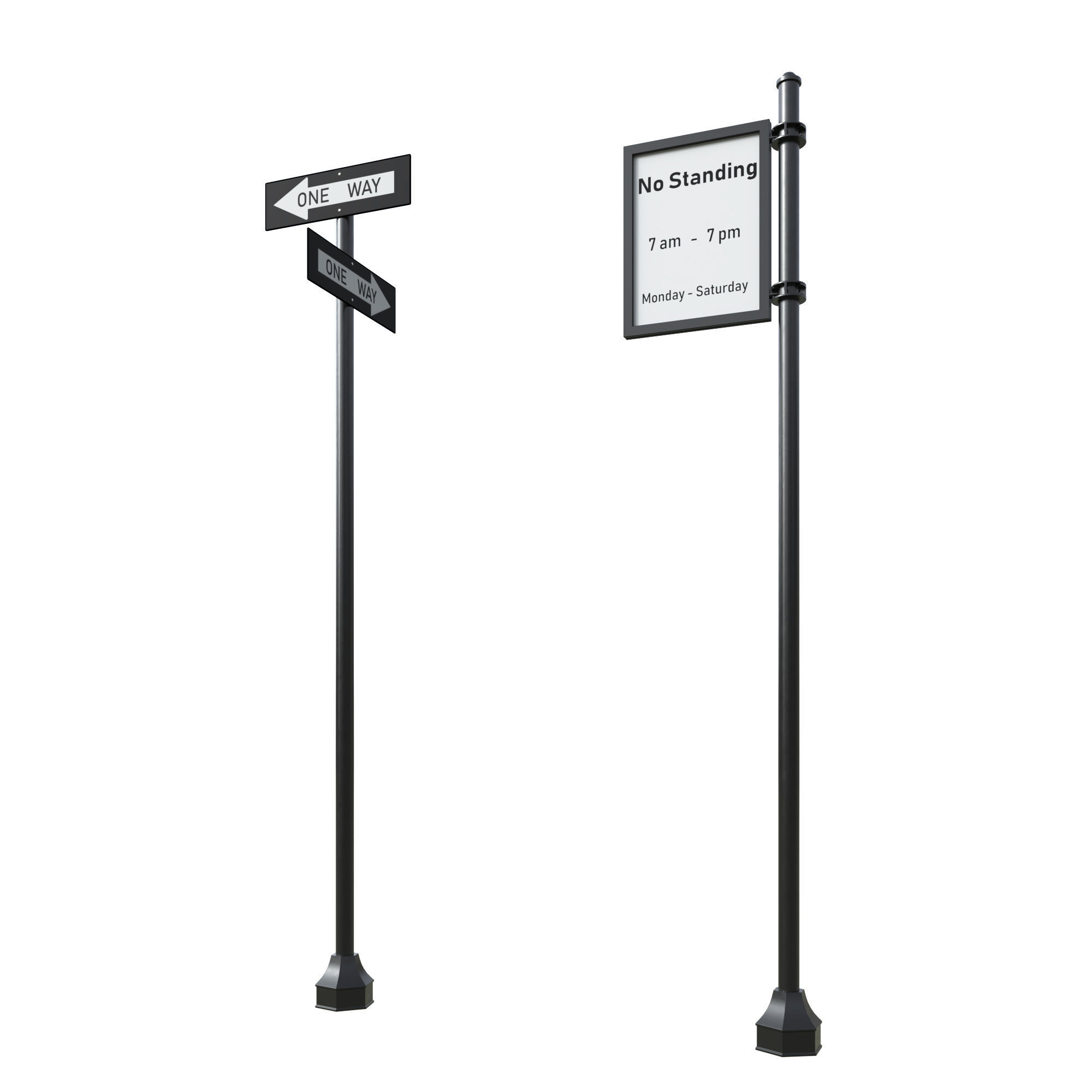 28 Unique New York City props 3D model_18