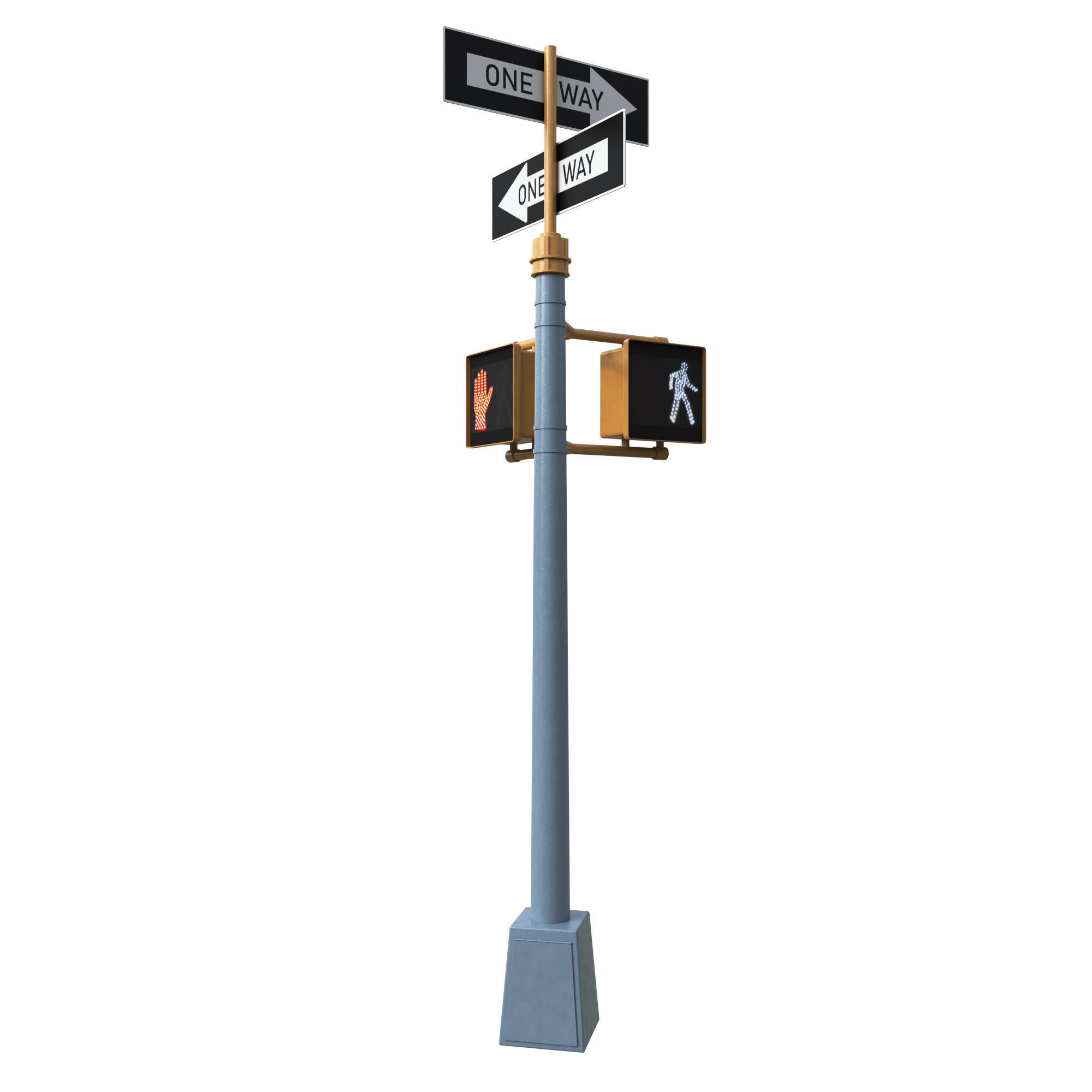 28 Unique New York City props 3D model_21