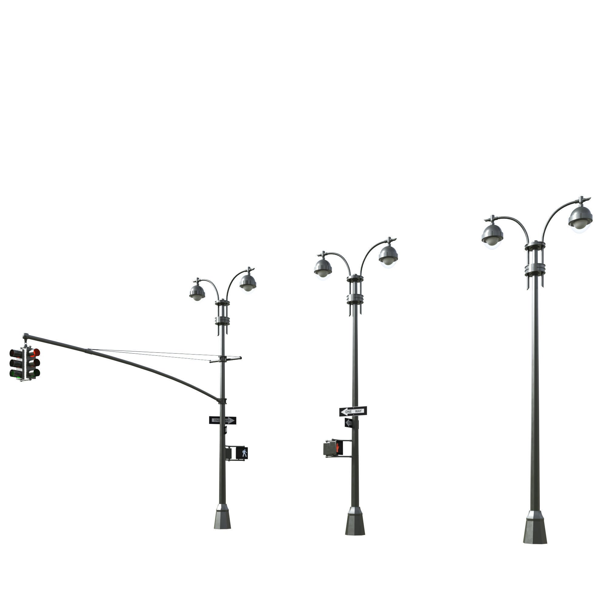 28 Unique New York City props 3D model_28