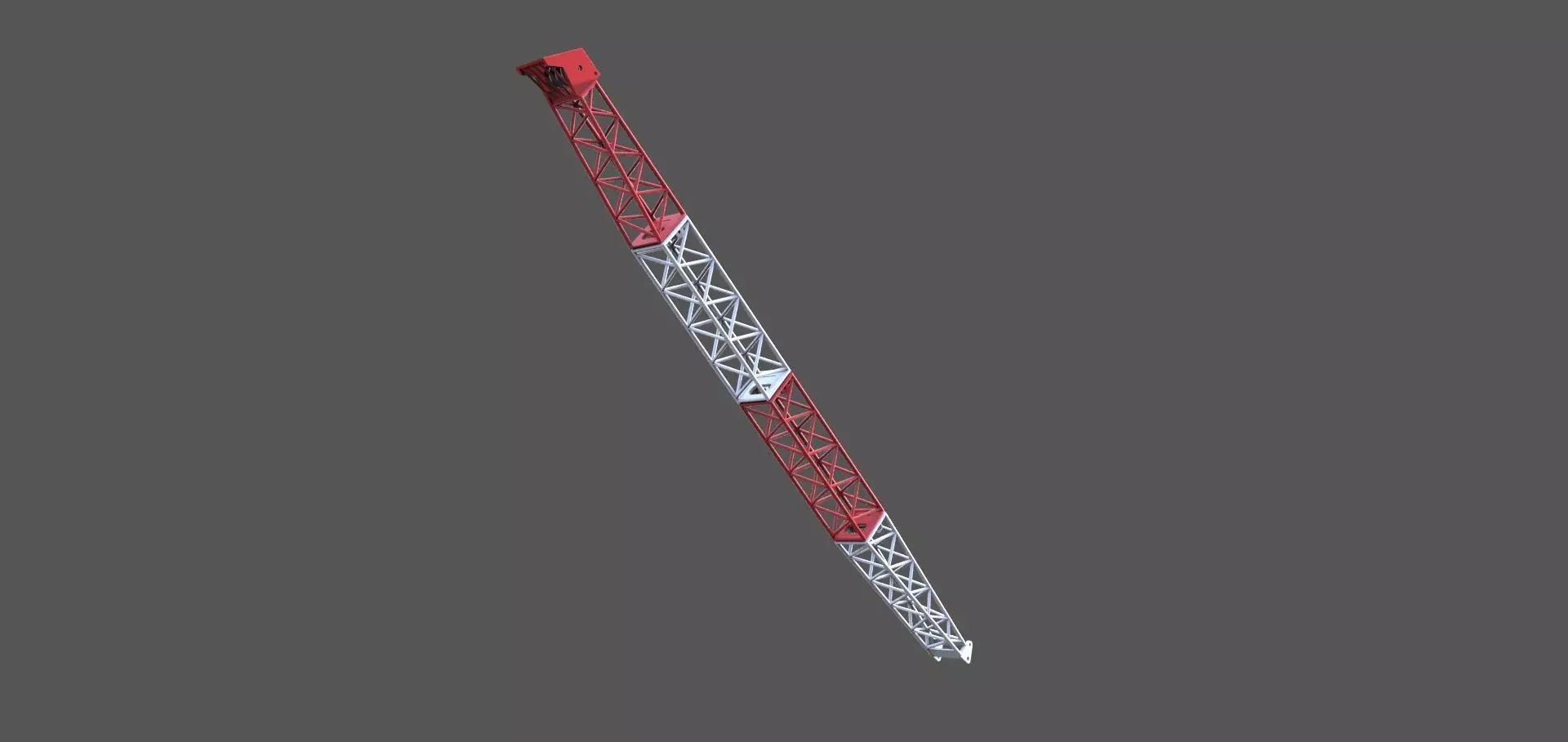 Universal crane boom 3D print model_0