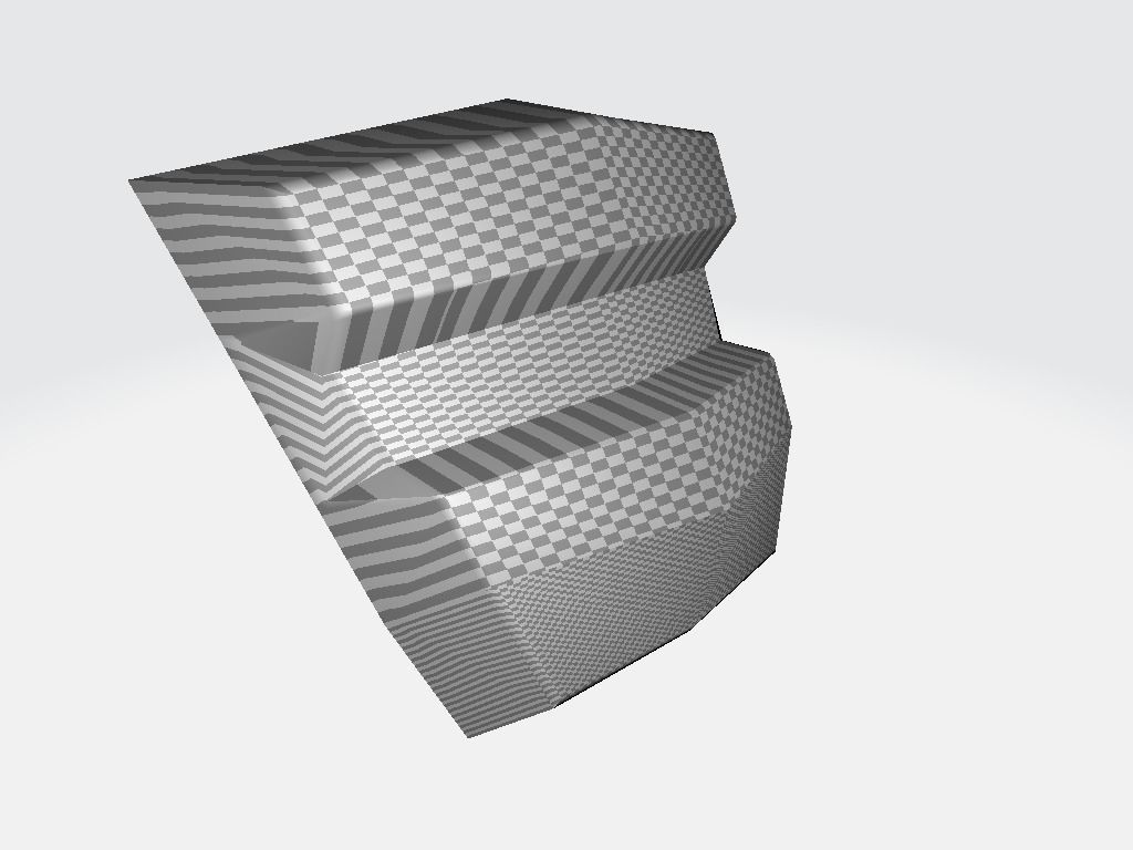 Torch Base Low-poly 3D model_19