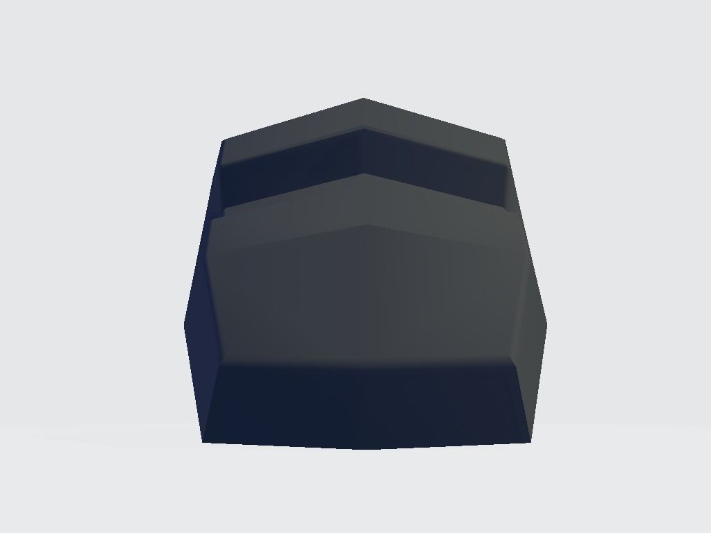 Torch Base Low-poly 3D model_10