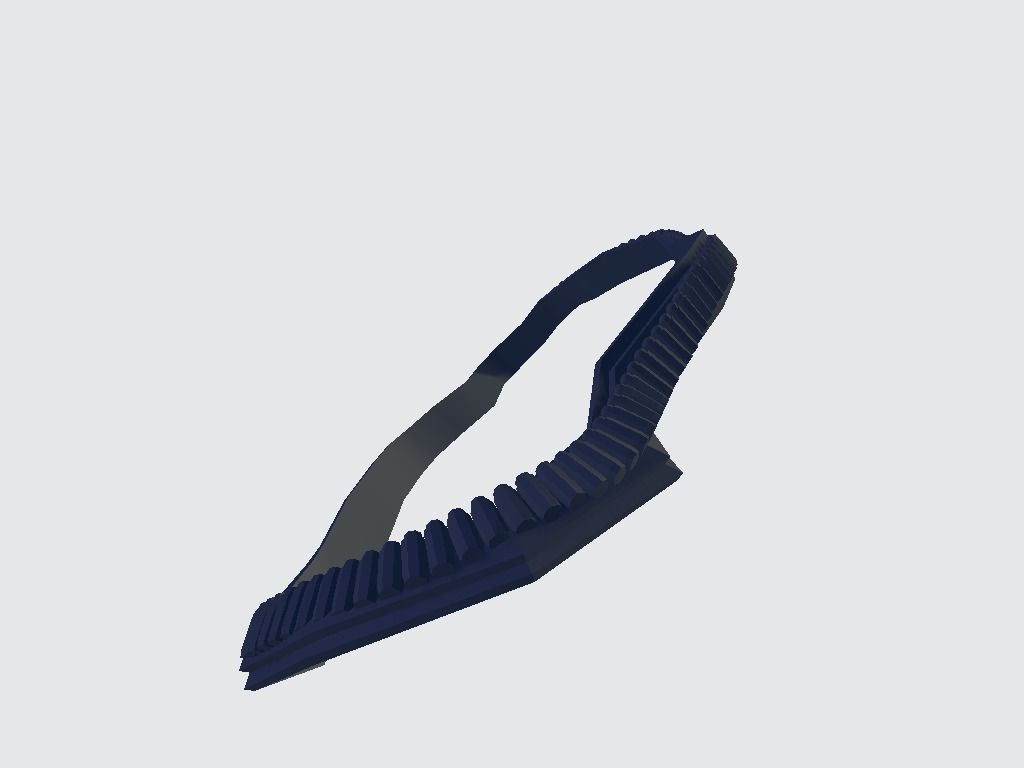 Bullet Band Low-poly 3D model_6