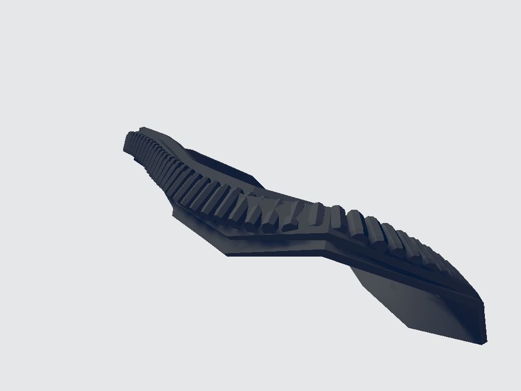 Bullet Band Low-poly 3D model_8