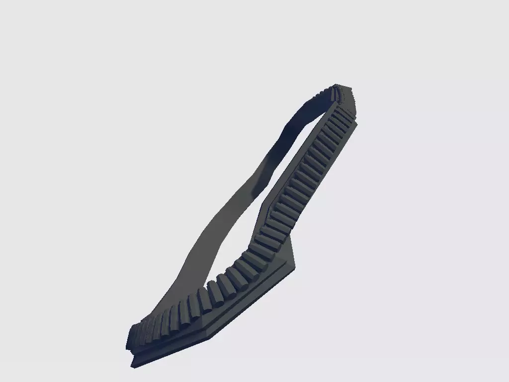 Bullet Band Low-poly 3D model_0