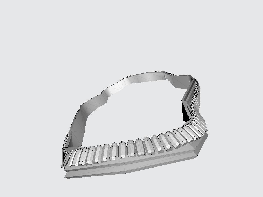 Bullet Band Low-poly 3D model_17