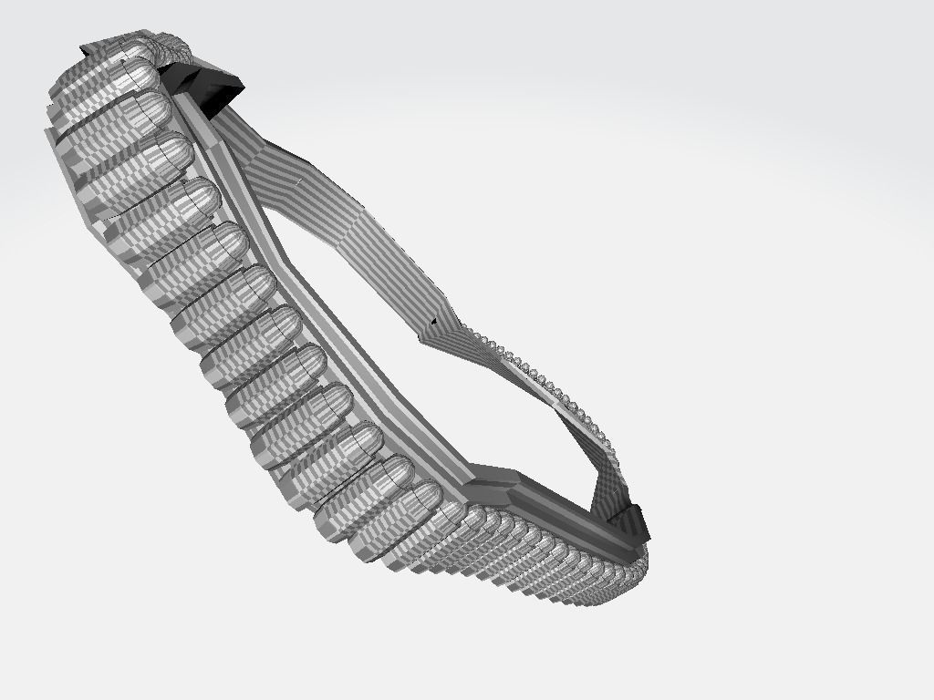 Bullet Band Low-poly 3D model_21