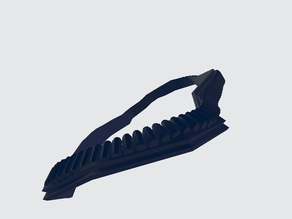 Bullet Band Low-poly 3D model_10