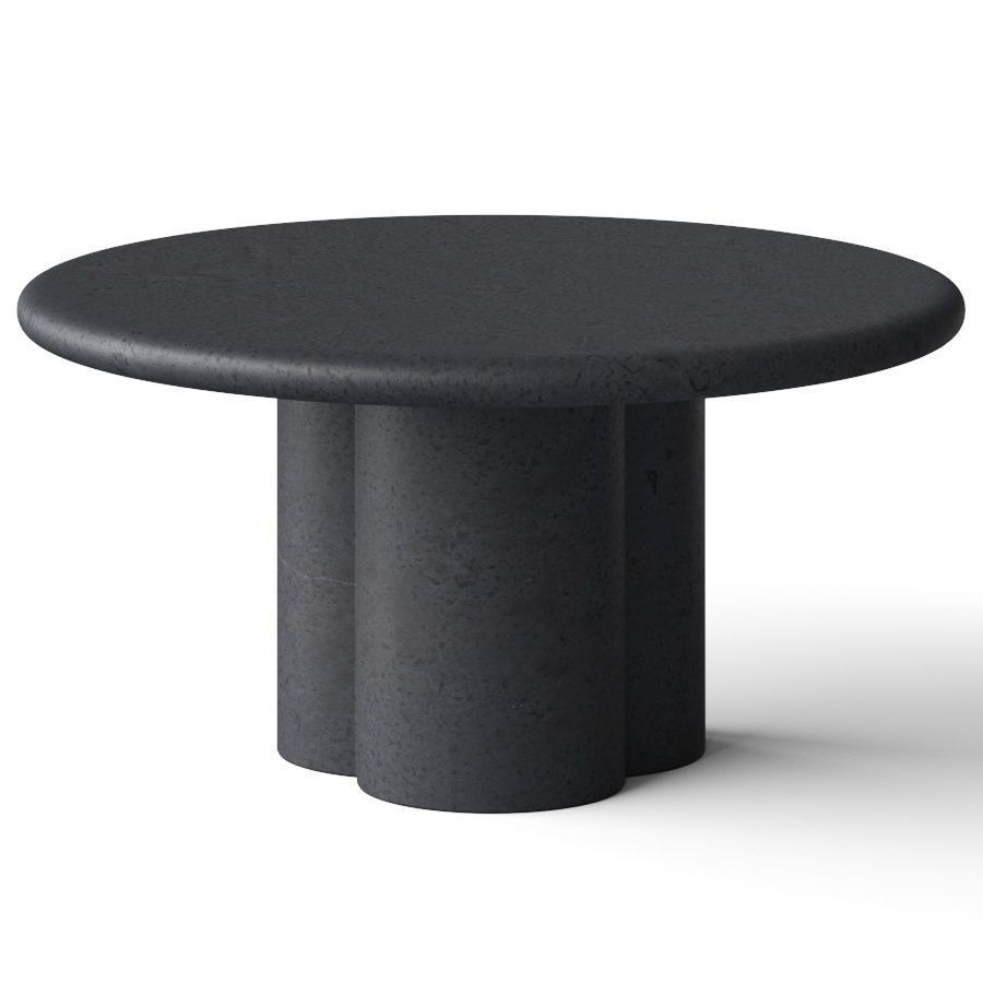 Lulu and Georgia Sol Round Dining Table 3D model_1