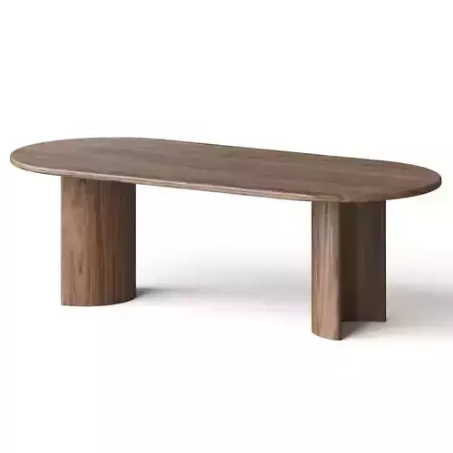 Lulu and Georgia Gilda Oval Dining Table