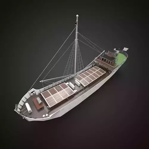 fishing sailing ship