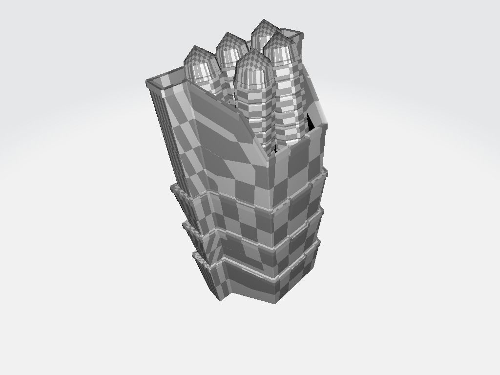 Bullet Bin Low-poly 3D model_24