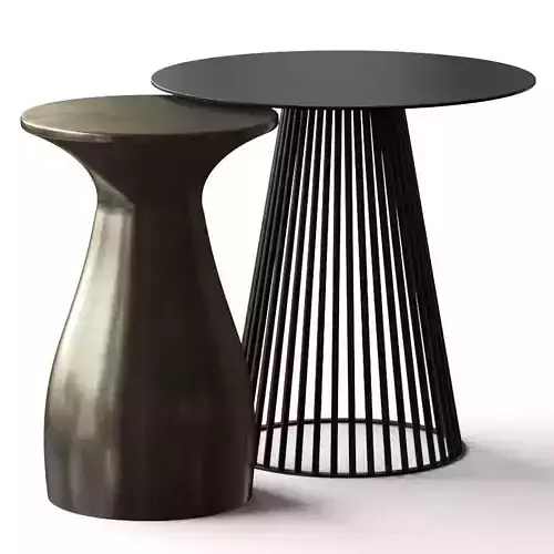 Lulu and Georgia Arteriors Haven and Lou Side Tables